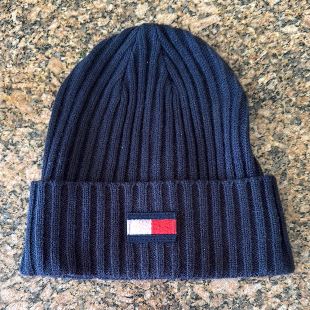 Tommy Hilfiger Navy Beanie